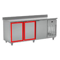 2 Borrachas Gaxetas da Porta Balcão Refrigerado Para Kofisa Modelo Kbsp150O