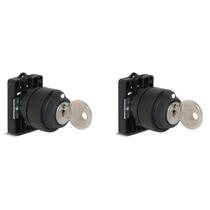 2 Botão Comutador Com Chave PT 0-1 P0 Steck SLCG8D0C