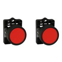 2 Botão De Comando Steck SLPNR1 Industrial Para Automação