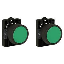 2 Botão De Comando Steck SLPNR2 Industrial Para Automação