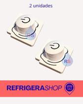 2 Botões Liga Desliga Compatível com Lava e Seca Electrolux LSE11 Peça de Reposição 2 Botões Liga Desliga Compatível com Lava e Seca Electrolux LSE11 Peça de Reposição