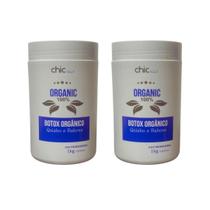 2 Botox Orgânico Sem Formol 1KG Chichair