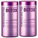 2 Botox Plastica dos Fios Alisamento e Redutor de Volume