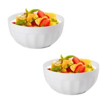 2 Bowls Tigelas 19cm 100% Melamina Gourmet Mix 2 Bowls Tigelas 19cm 100% Melamina Gourmet Mix