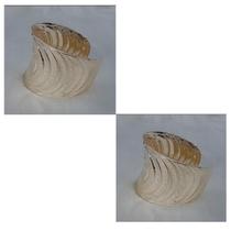 2 Braceletes Pulseira Feminino Fantasia Deusa Grega