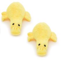 2 Brinquedo Pelúcia Pet P/ Cachorro Animal de Estimação Pato 2 Brinquedo Pelúcia Pet P/ Cachorro Animal de Estimação Pato