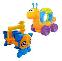 2 Brinquedos Bebe Caracol E Mesinha De Martelar Didatico 2 Brinquedos Bebe Caracol E Mesinha De Martelar Didatico