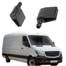 2 Brucutu Bico Esguicho Agua Limpador lavador Parabrisa Sprinter 3500 Van 2006 2007 2008 2009 2010 2011 2012 2013 2018