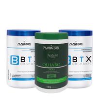 2 Btx Orghanic + 1 Máscara Quiabo