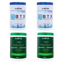 2 Btx Orghanic + 2 Máscaras de Quiabo