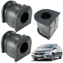 2 Bucha Barra Estabilizadora Dianteira Honda City 2009-2014