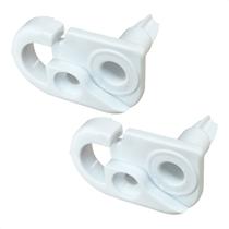 2 Bucha Batente Esquerd Geladeira Brastemp BRG43 BRD45 BRJ49