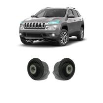 2 Bucha Borracha Bandeja Dianteira Jeep Cherokee 2014 2015