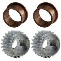 2 Bucha de Bronze Eixo + 2 Engrenagem Interna M2 22 Dentes Rossi 2 Bucha de Bronze Eixo + 2 Engrenagem Interna M2 22 Dentes Rossi