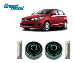 2 Bucha Maior Bandeja Dianteira Chery Celer 2013 2014 2015 2 Bucha Maior Bandeja Dianteira Chery Celer 2013 2014 2015
