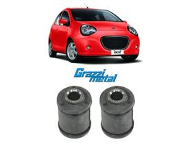 2 Bucha Menor Traseira Bandeja Dianteira Geely Gc2 2014 2015