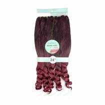 2 Cabelo Jumbo Boho Curl Tranças Gypsy Braid Com Cachos Nas Pontas