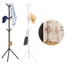 2 Cabideiros Organizador de Chão 9 Ganchos Desmontável 152cm