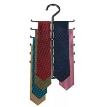 2 Cabides Organizador Plástico Gravatas Cintos Lenços Bolsas