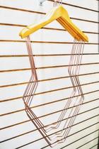 2 Cabides Silhueta Rosê 2 Cabides Silhueta Rosê