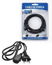 2 Cabo De Força Universal 5mts 10a 500v 2 Cabo De Força Universal 5mts 10a 500v