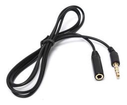 2 Cabos Extensores P3p2 1m 4 Vias Headset Celular
