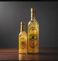 2 Cachaça flocos de ouro edição especial brasil