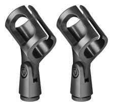 2 Cachimbos Suporte Resistente Para Microfones Lc01 Luminos