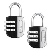 2 Cadeado Stam c/ Segredo 25mm Color Life p/ Mala Bolsa Armário