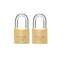 2 cadeados pado mesma chave segredo latão lt 25 mm maciço não enferruja resistente segurança