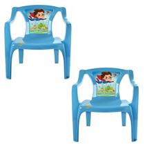 2 Cadeira Junior Infantil Kids Brinquedoteca ul