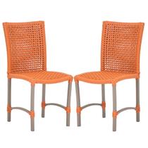 2 Cadeiras Cannes Corda Náutica em Alumínio Trama Original