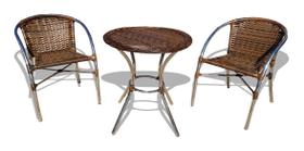 2 cadeiras e mesa morretes, jardim, varanda, churrasqueira, piscina, gourmet, edicula, churrasqueira