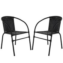 2 Cadeiras Happy Hour Para Jardim Estilo Beleza Com Qualidade Panero