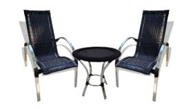 2 cadeiras para jardim + mesa, varanda, churrasqueira, piscina, gourmet, edicula, área