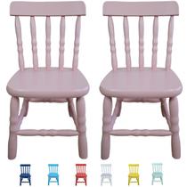 2 Cadeirinhas Colorida Infantil Criança Kids Madeira Resistente Escola Atividade Educativa Didática Brinquedoteca Menino Menina 2 Cadeirinhas Colorida Infantil Criança Kids Madeira Resistente Escola Atividade Educativa Didática Brinquedoteca Menino Menina