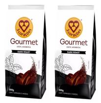 2 Café 3 Corações Moído GOURMET DARK ROAST 250G 2 Café 3 Corações Moído GOURMET DARK ROAST 250G