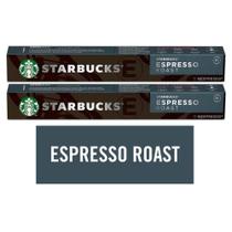 2 CAFÉ Cápsulas ESPRESSO ROAST STARBUCKS Nespresso