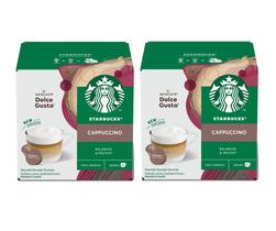 2 CAFÉ em Cápsula Expresso STARBUCKS CAPPUCCINO CAIXA 55G 10UN