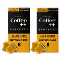 2 Café Espresso COFFEE MAIS SUL DE MINAS 10 Cápsulas
