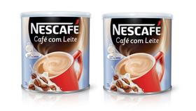 2 CAFÉ Instantâneo COM LEITE NESCAFÉ Solúvel Tradicional Lata 2 CAFÉ Instantâneo COM LEITE NESCAFÉ Solúvel Tradicional Lata