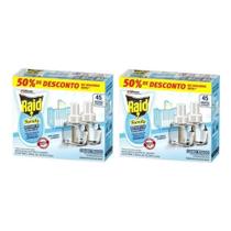 2 Caixa 4 Refil Repelente de Mosquitos Raid Family 32,9ml