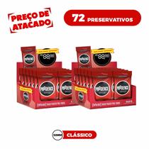 2 Caixa de Camisinha Preservativo Prudence Tradicional Lubrificado são 24 x 3 total de 72 preservativos.