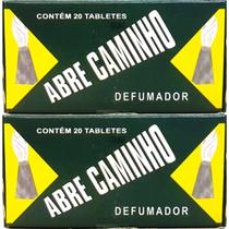 2 Caixa Defumador De Ambiente Incenso Abre Caminho Cx Com 20