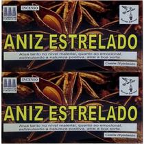 2 Caixa Defumador De Ambiente Incenso Aniz Estrelado