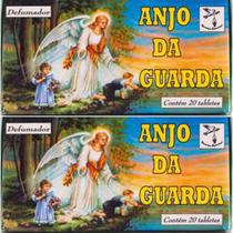 2 Caixa Defumador De Ambiente Incenso Anjo Da Guarda