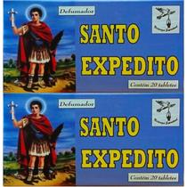 2 Caixa Defumador Incenso De Ambiente Santo Expedito - Natureza Espiritual