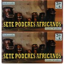 2 Caixa Defumador Incenso De Ambiente Sete Poderes Africanos 2 Caixa Defumador Incenso De Ambiente Sete Poderes Africanos