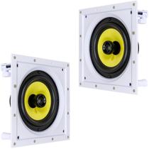 2 Caixa Embutir JBL CI6S Plus Arandela Som Ambient 6p Gesso
