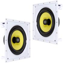 2 Caixa Embutir JBL CI8S Plus Arandela Som Ambient 8p Gesso